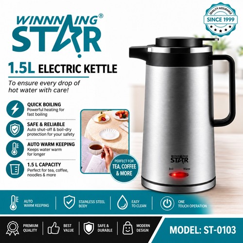 Winning star stainless - winning, steel