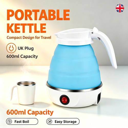 600ml portable electric - electric, kettle