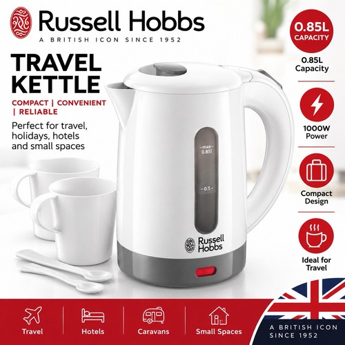 Russell hobbs travel kettle - russell,