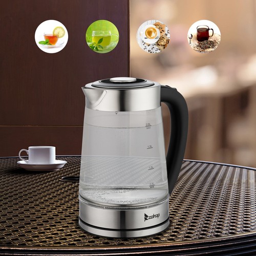 Glass electric kettle led - glass,