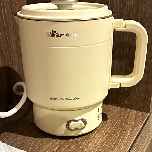 Bear healthy life white - healthy, corded