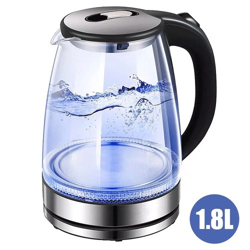 Glass electric kettle - 1.8l,